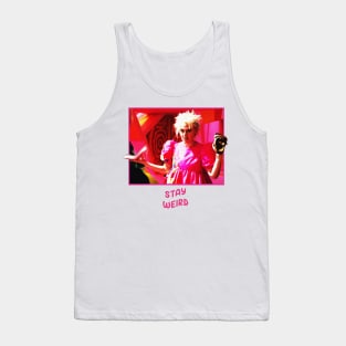 stay weird barbie Tank Top